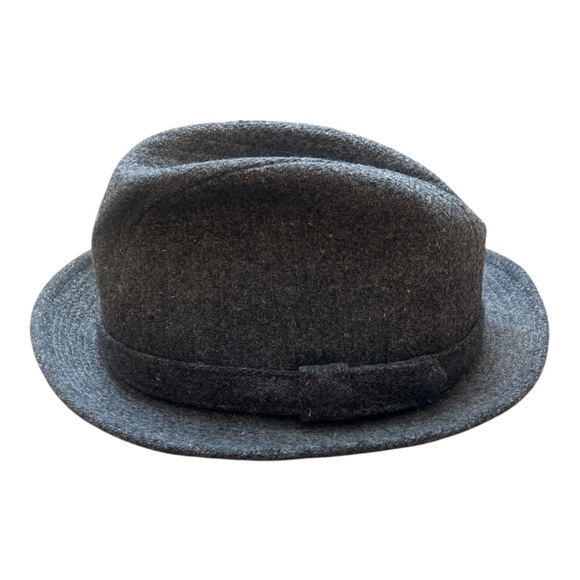 Stetson Grey Wool Blend Fedora Size Small 6 3/4- 6 7/8 - Picture 2 of 4
